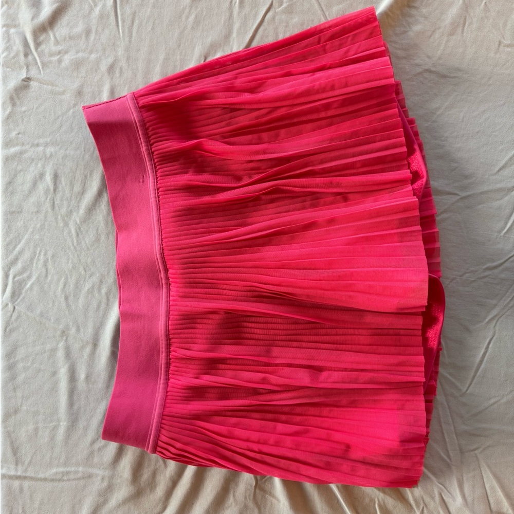 Lululemon Athletica Vibrant Pink Skater Skirt